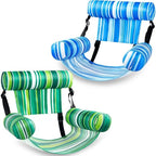 Pool Float Chair Cooling Mesh Seat & Adjustable Backrest