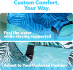 Pool Float Chair Cooling Mesh Seat & Adjustable Backrest