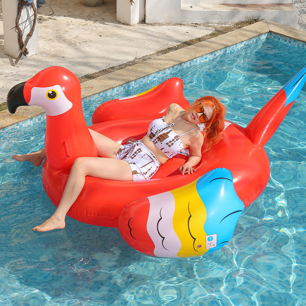 Pool Float Flamingo Spacious With Sturdy Handles