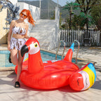 Pool Float Flamingo Spacious With Sturdy Handles