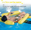 Pool Float Hammock Breathable Mesh & Double-Lock Inflation