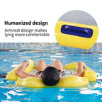 Pool Float Hammock Breathable Mesh & Double-Lock Inflation