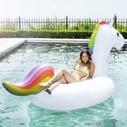 Pool Float Unicorn Tear-Resistant PVC Large Lying Area