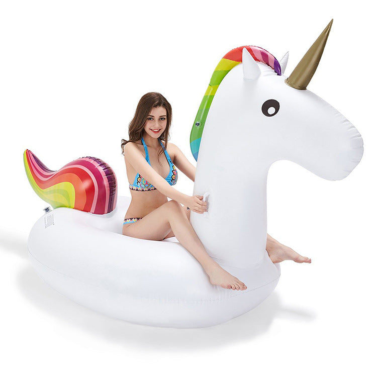Pool Float Unicorn Tear-Resistant PVC Large Lying Area