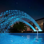 Pool Fountain Solar RGB LED Remote & App Control