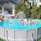 Pool Fountain Solar RGB LED Remote & App Control
