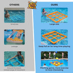Pool Game Inflatable 142x137 cm Balls & Pump