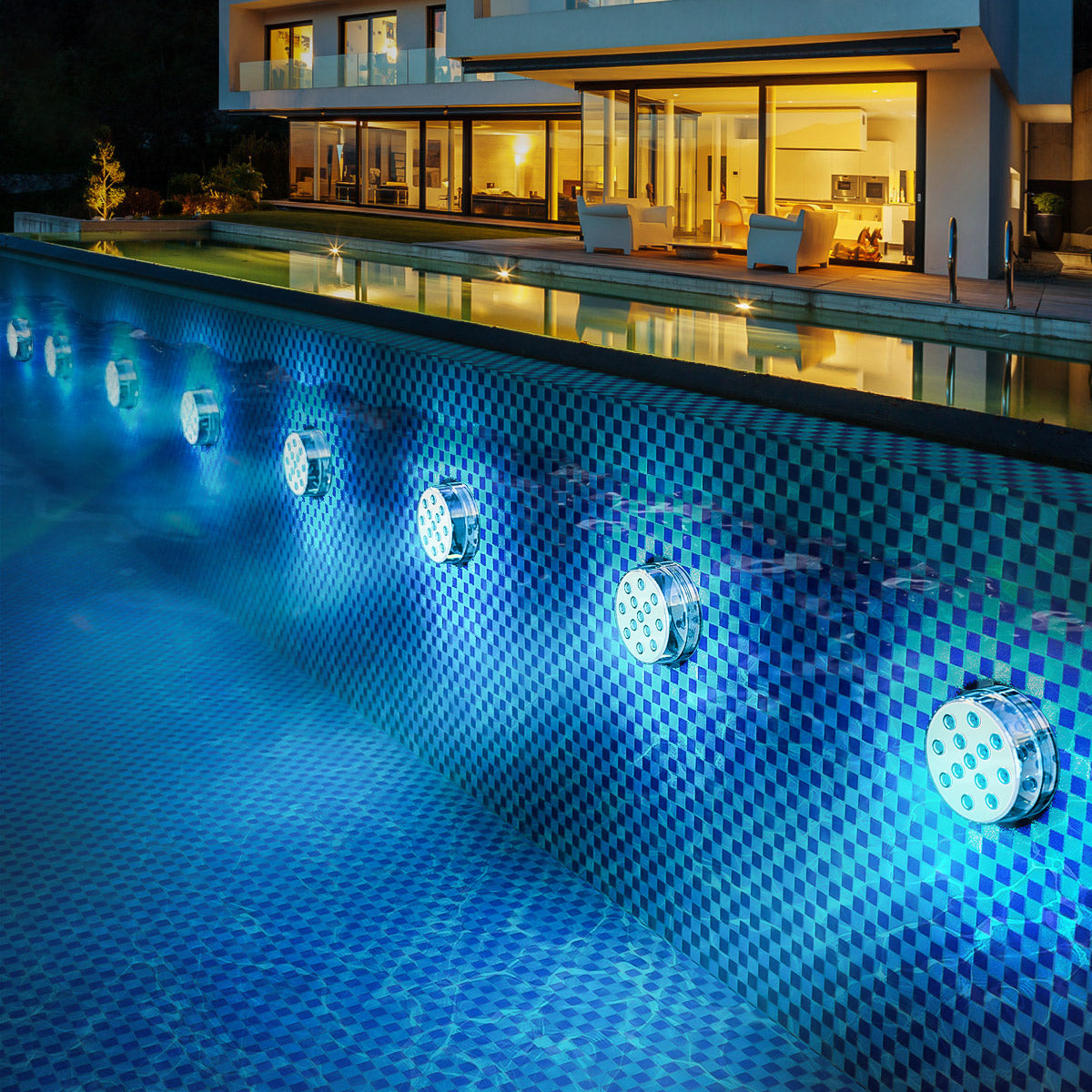 Pool Lights RGB Submersible Remote Control