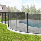 Pool Safety Fence Tool-Free Removable Panels