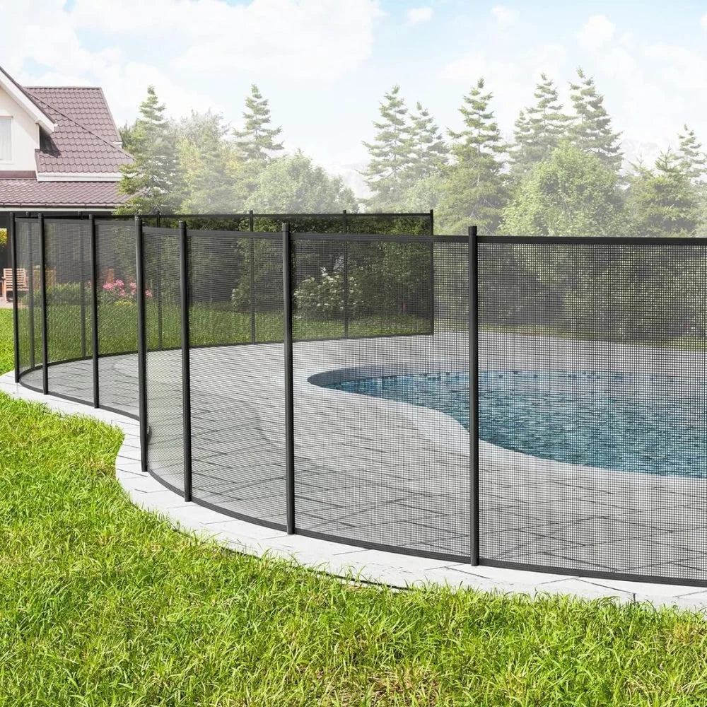 Pool Safety Fence Tool-Free Removable Panels