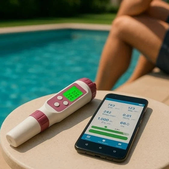 Pool & Spa Water Tester 7-In-1 App-Connected