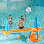Pool Volleyball Net Dual Volleyball & Basketball UV-Resistant