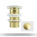 Pop-Up Basin Drain Plug Brass & Stainless Steel Leak-Proof