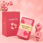 Pop-Up Gift Box Velvet Interior Gift Bag Included