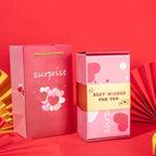 Pop-Up Gift Box Velvet Interior Gift Bag Included