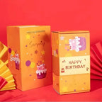 Pop-Up Gift Box Velvet Interior Gift Bag Included