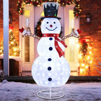 Pop-Up Snowman Decoration 180 LED Weather-Resistant
