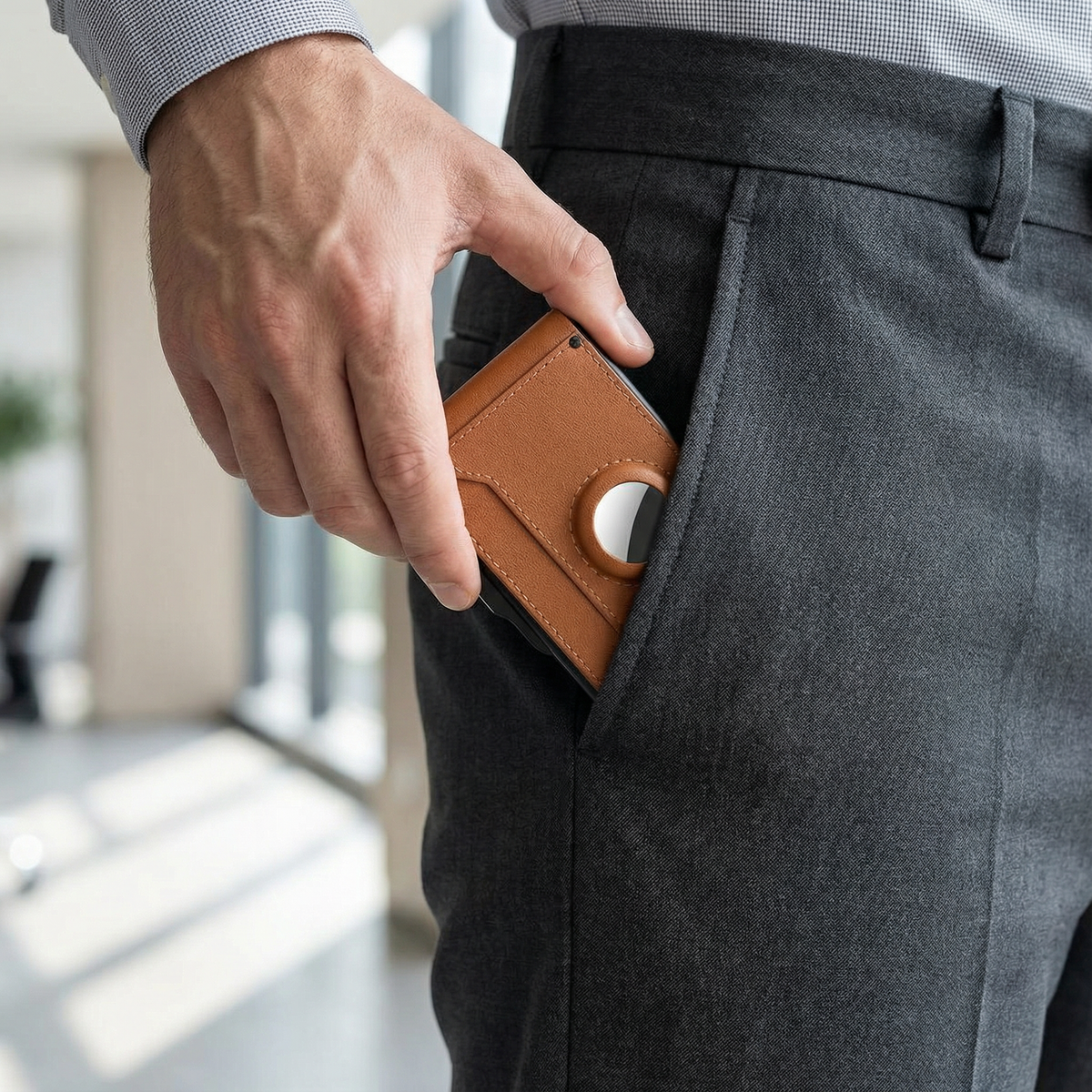 Pop-Up Wallet Slim Tracker Pocket & RFID Blocking
