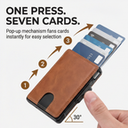 Pop-Up Wallet Slim Tracker Pocket & RFID Blocking