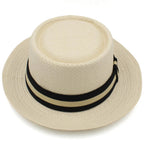 Pork Pie Hat Straw Lightweight Breathable
