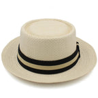 Pork Pie Hat Straw Lightweight Breathable