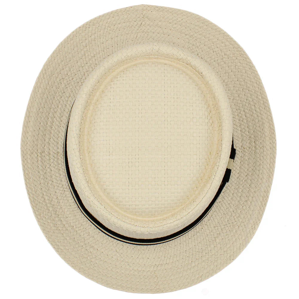 Pork Pie Hat Straw Lightweight Breathable
