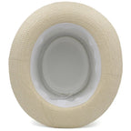 Pork Pie Hat Straw Lightweight Breathable