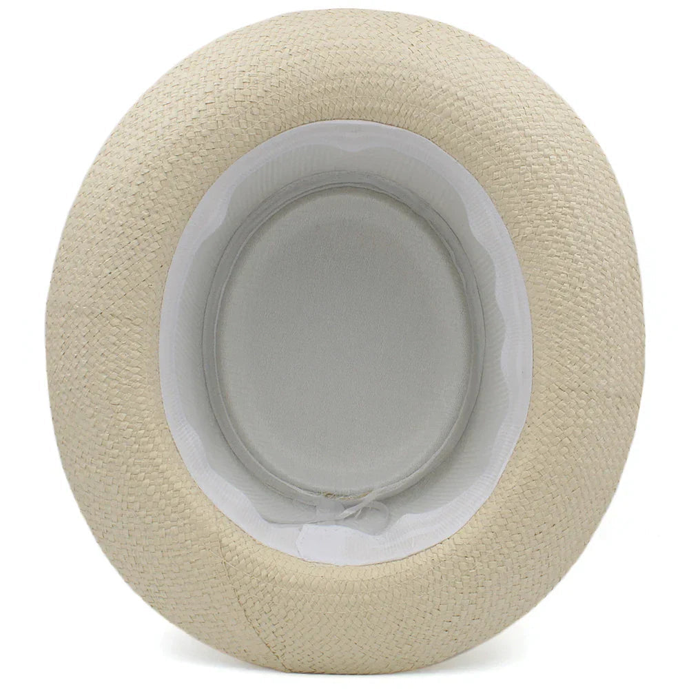 Pork Pie Hat Straw Lightweight Breathable