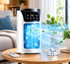 Portable Air Conditioner 250 Sq Ft Dehumidifier & Remote