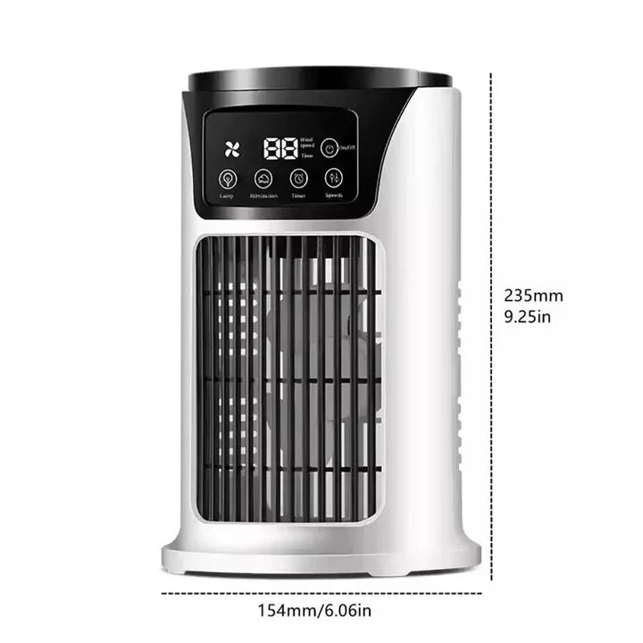 Portable Air Conditioner 250 Sq Ft Dehumidifier & Remote