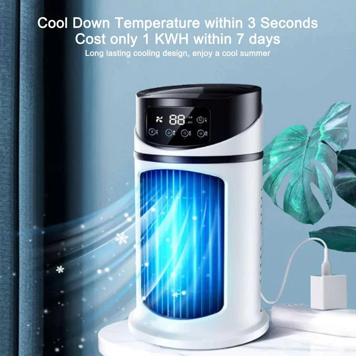 Portable Air Conditioner 250 Sq Ft Dehumidifier & Remote