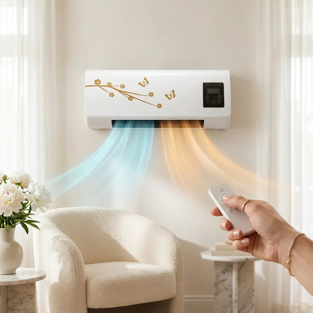 Portable Air Conditioner Quiet Hose-Free Cooling & Heating