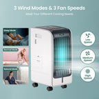 Portable Air Conditioner Remote Control 1.6 Gal Tank