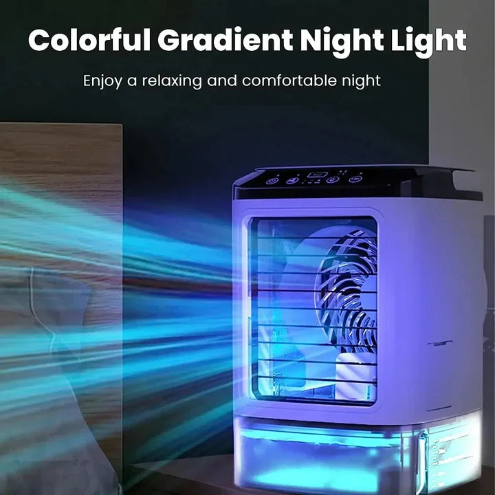 Portable Air Conditioner Ultrasonic Cooling Quiet 3 Speeds