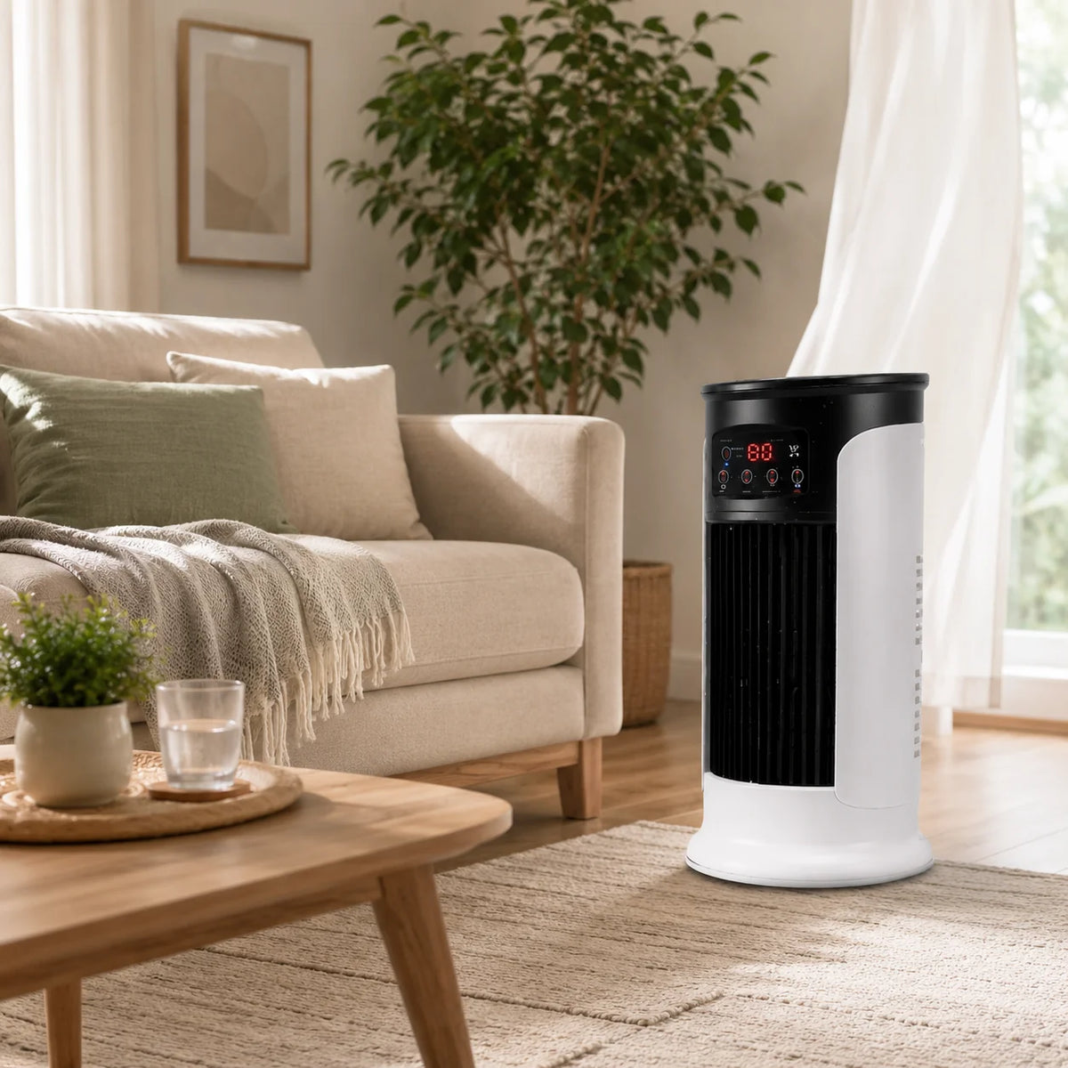 Portable Air Conditioner Windowless Cooling & Dehumidifying Energy-Efficient