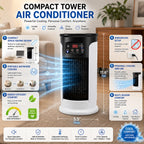 Portable Air Conditioner Windowless Cooling & Dehumidifying Energy-Efficient