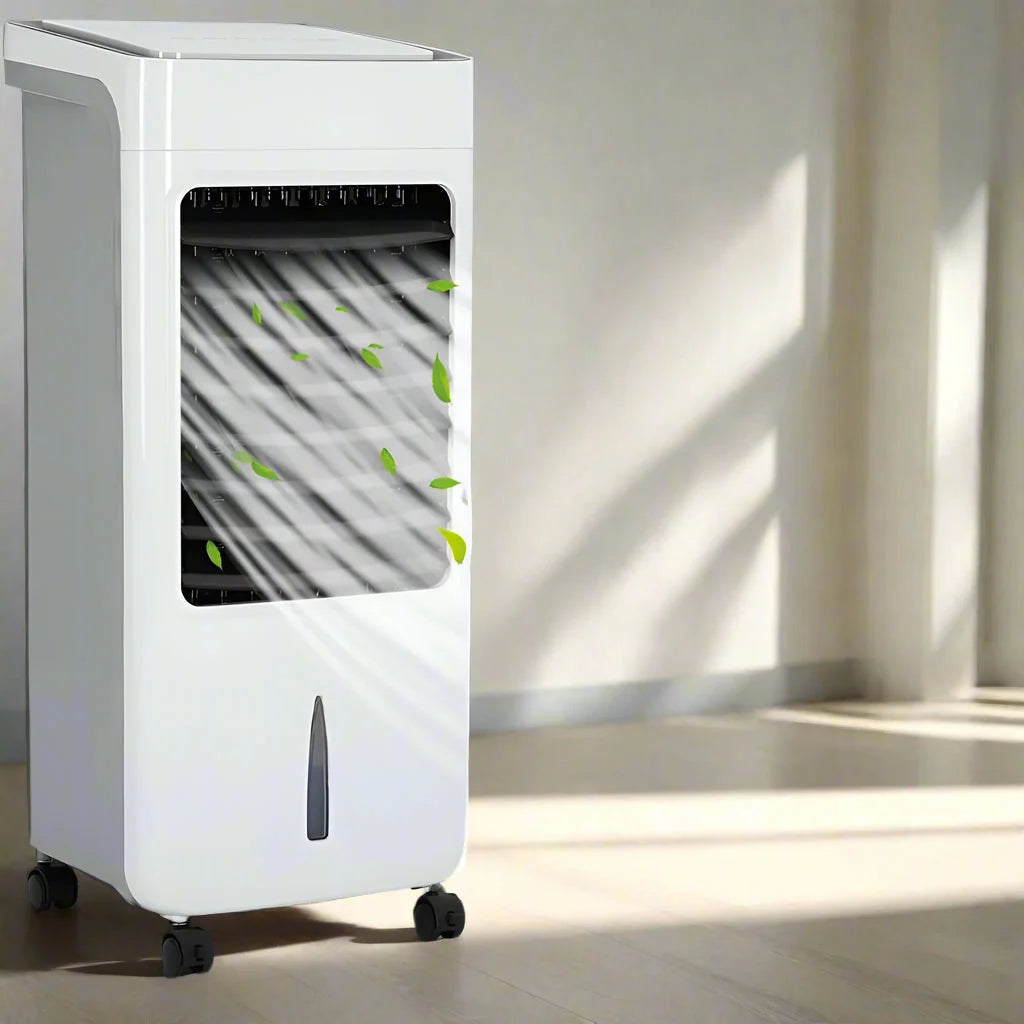 Portable Air Cooler 10L Tank Remote & Wheels