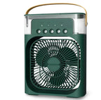 Portable Air Cooler 3-In-1 Cooling Humidifying Purifying USB-Powered