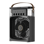 Portable Air Cooler 3-In-1 Cooling Humidifying Purifying USB-Powered