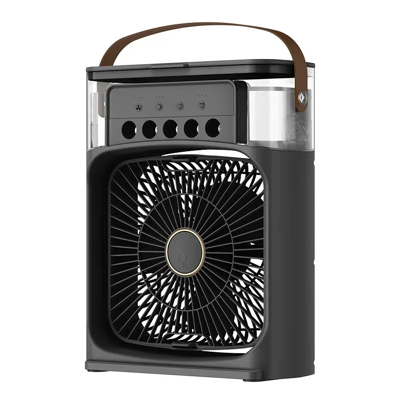 Portable Air Cooler 3-In-1 Cooling Humidifying Purifying USB-Powered