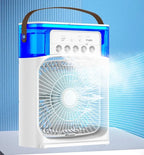 Portable Air Cooler 3-In-1 Cooling Humidifying Purifying USB-Powered