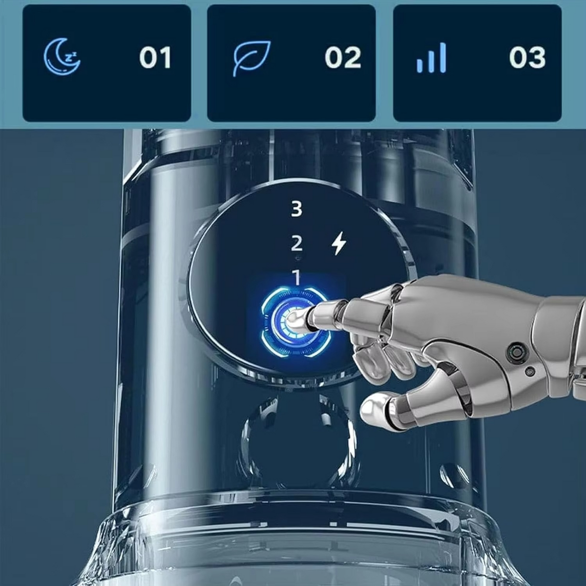 Portable Air Cooler 3-Speed Whisper-Quiet Humidifier