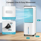 Portable Air Cooler 4-in-1 Evaporative 12 L Tank Remote