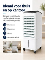 Portable Air Cooler 7L Tank Remote & Timer