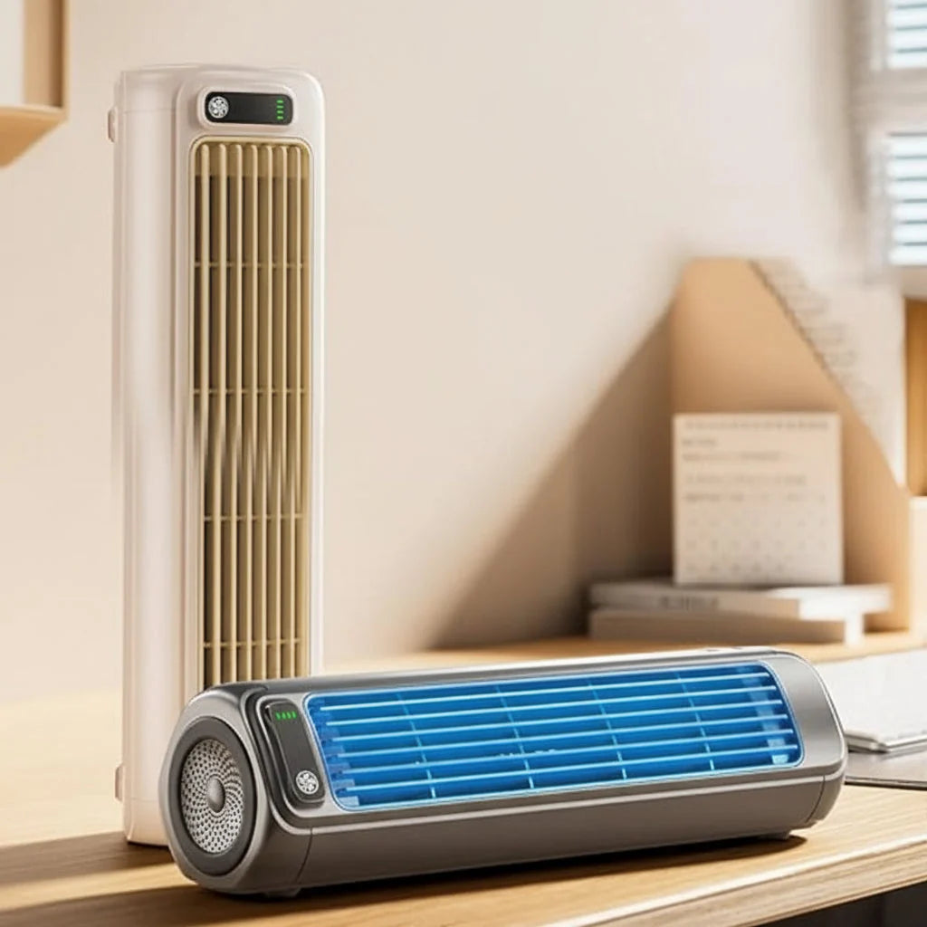 Portable Air Cooler Bladeless Evaporative USB-C Rechargeable