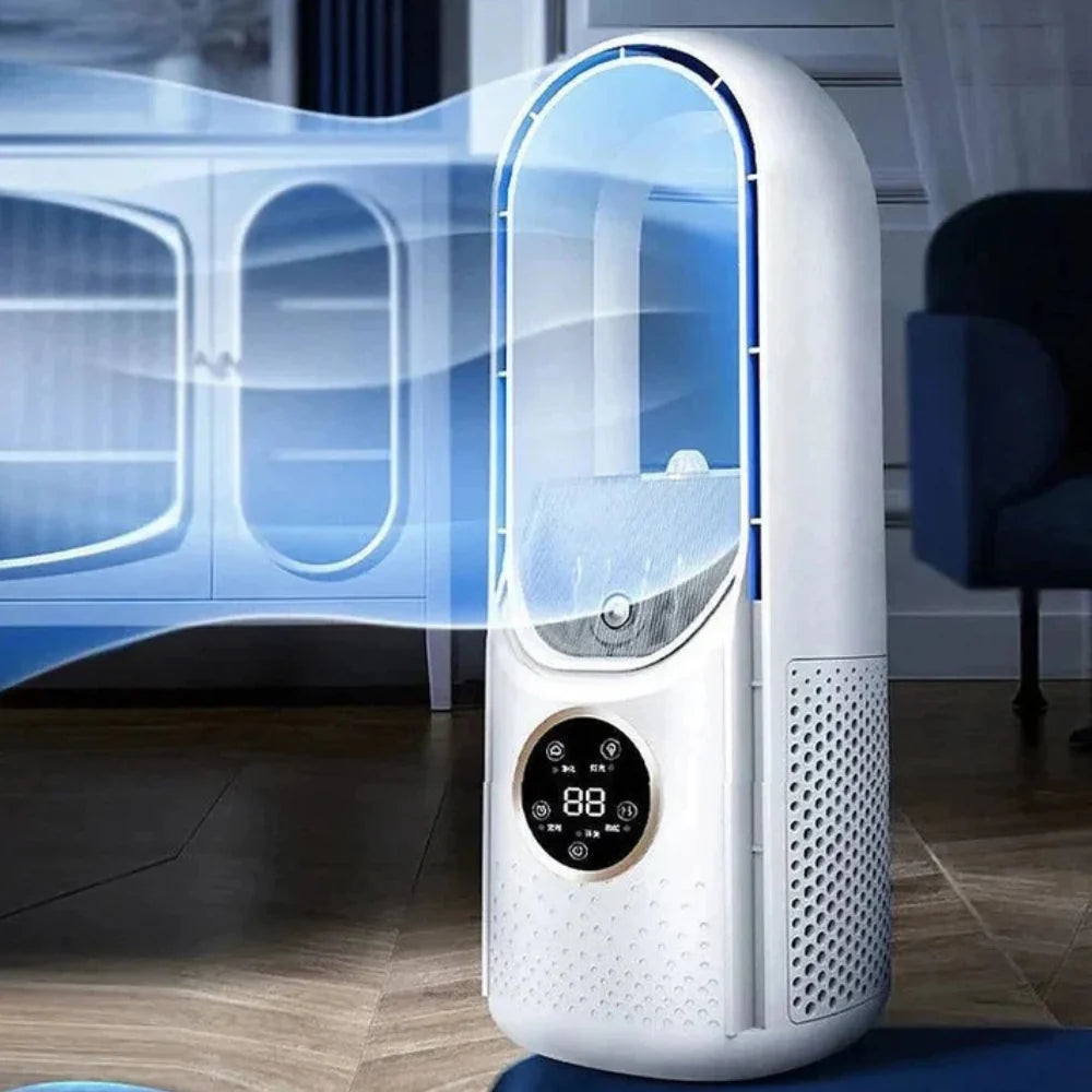 Portable Air Cooler Bladeless Quiet Energy Efficient