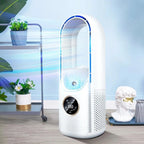 Portable Air Cooler Bladeless Rechargeable 90° Oscillation