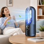 Portable Air Cooler Bladeless Silent Sleep Mode
