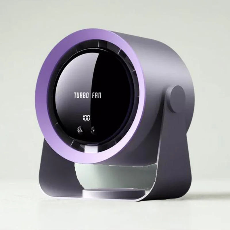 Portable Air Cooler Bladeless Whisper-Quiet USB Rechargeable
