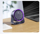 Portable Air Cooler Bladeless Whisper-Quiet USB Rechargeable